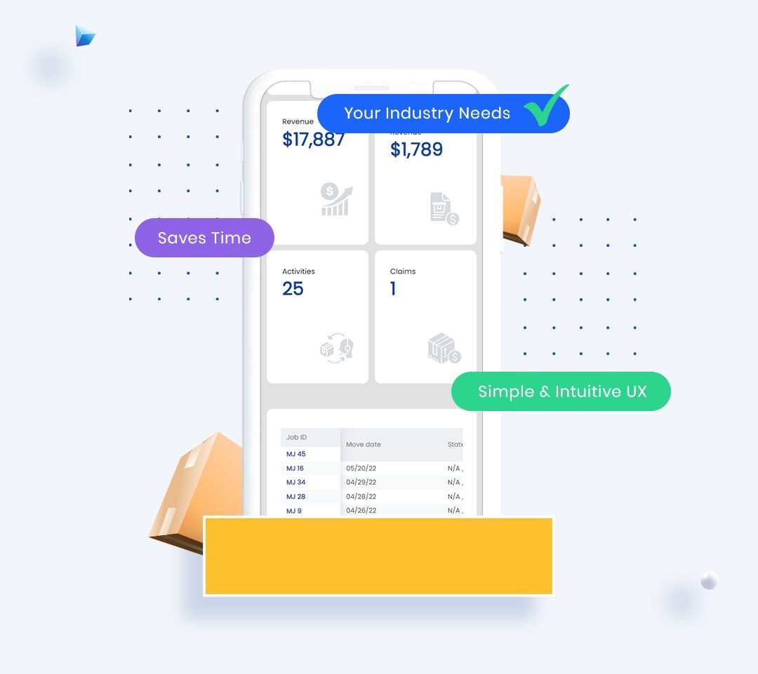 MoversTech on device