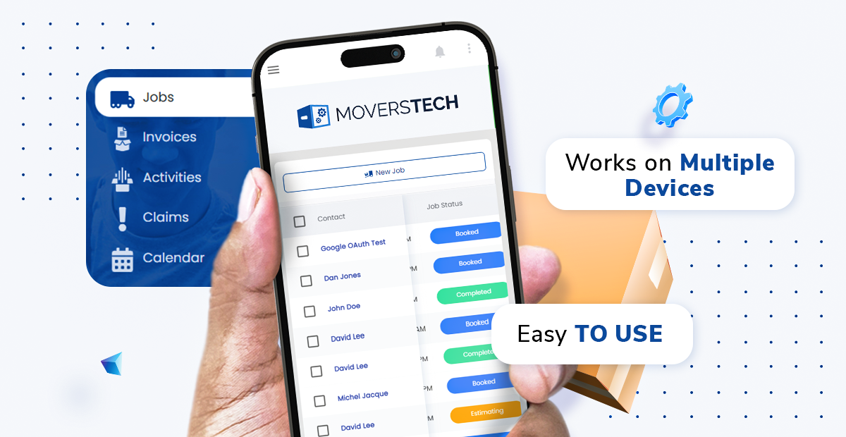 user friendly moving crm